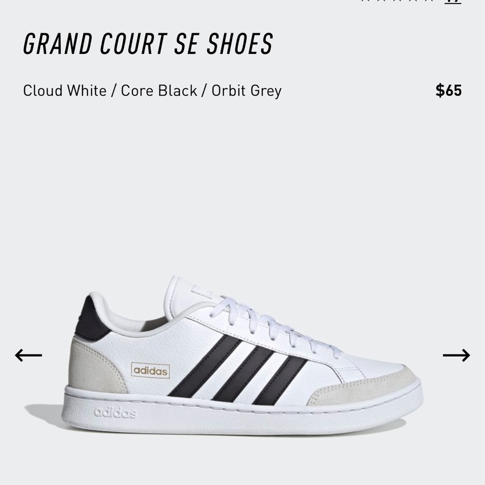 Brand New in box GRAND COURT SE SHOES